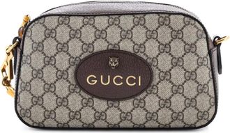 Gucci Neo Vintage Camera Messenger Bag GG Coated Canvas crossbody bag - Bruin