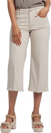 NYDJ Nydj Petite Brigitte Feather Wide Leg Jean