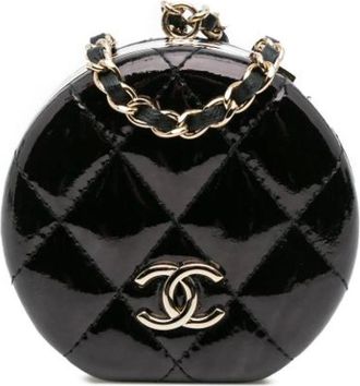 Chanel Pre-owned Clutches, female, Black, Size: ONE SIZE Pre-owned Leather Clutch