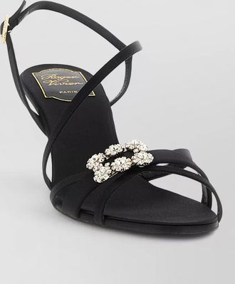 Roger Vivier silk sandals