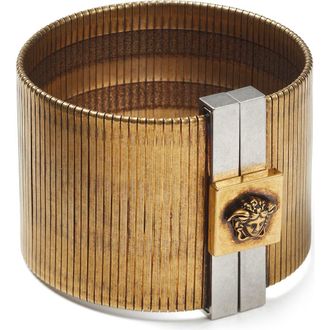 Versace Medusa Bracelet in Gold Palladium at Nordstrom, Size X-Large