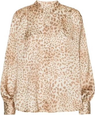 Karmamia Womens Cornelia Shirt In Blush Leo