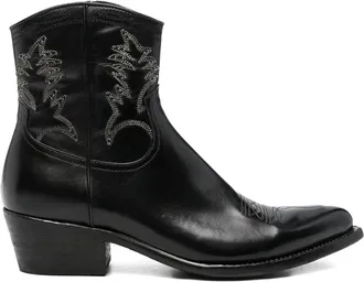 Eraldo Western-style Embroidered Boots