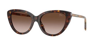 Burberry BE4457F Asian Fit 421613 Womens Sunglasses Tortoiseshell Size 55