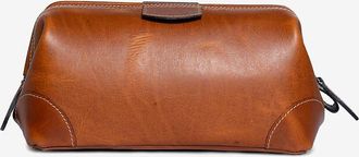 F. Hammann Kleiner Kulturbeutel aus Leder Mousetrap