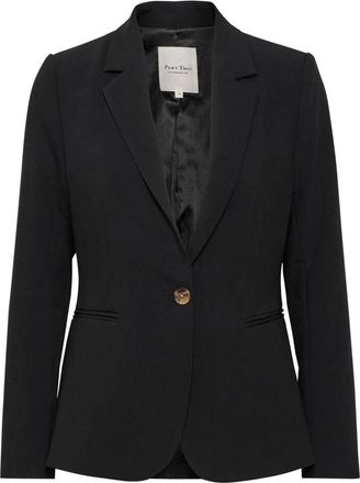 Part Two Zwarte Blazer Birdiepw Pa Broek - Dames - Blazers - Zwart - XL - Jassen
