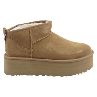 UGG Winter Boots, female, Brown, Size: 10 US Classic Ultra Mini Platform Boot