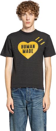 Human Made MAN BLACK T-SHIRTS & TANK TOPS