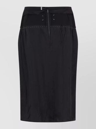 Maison Margiela high waist skirt stitch detailing design