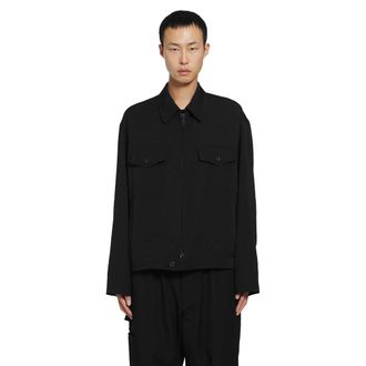 Yohji Yamamoto Wool Gabardine Blouson