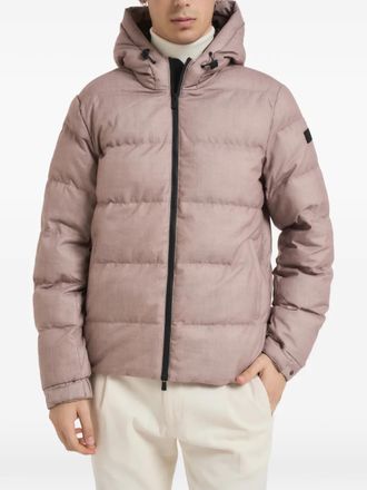 MC2 Saint Barth hooded padded coat - men - Polyester - L - Neutrals