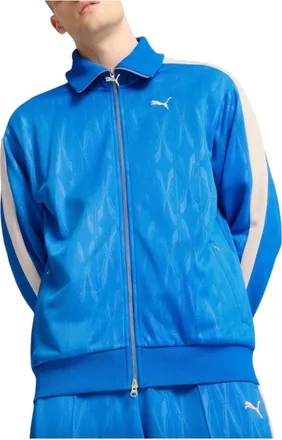 Puma The Neverworn IV T7 47 Track Polyester Full Zip Jacket in Blue Men