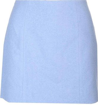 Patou Stretch Tweed Mini Skirt