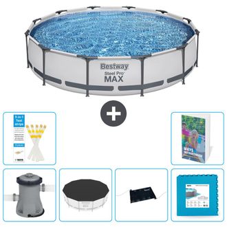 Bestway Piscina Bestway Steel Pro Max Redonda - 366x76 Cm - 7-piezas S273