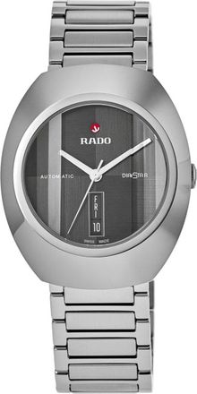 Rado DiaStar Original Automatic Grey Dial Stainless Steel Mens Watch R12160103