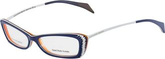 Alexander McQueen Alexander McQueen, Glasses, female, Blue, Size: ONE SIZE Amq-4163-W0C Glasses