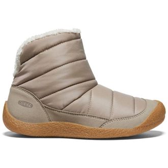 Keen Howser Fold Down Nylon Womens Slip On Boots - Timberwolf Plaza Taupe - Size:UK 4.5