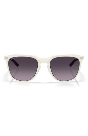 Oakley Thurso 54mm Prizm Gradient Round Sunglasses in Matte Mist /Grey at Nordstrom