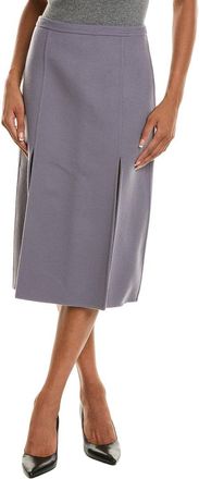 Michael Kors Wool A-Line Skirt