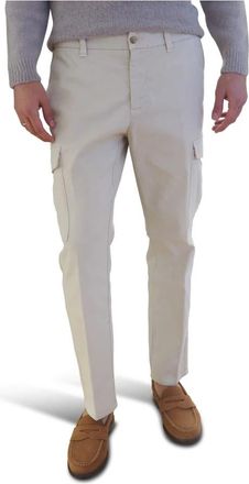 AT.P. CO Broeken - Heren - Slim Fit Broeken - Beige - XL - Leer - Broeken