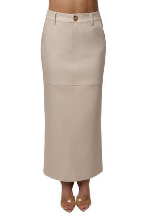 JLUXLABEL In Focus Skirt in Beige at Nordstrom, Size Medium