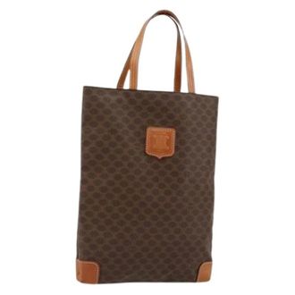 Celine Pre-owned Tote Bags, female, Brown, Size: ONE SIZE Pre-owned Plastic Tote