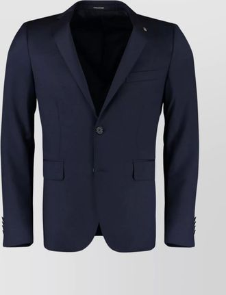 Tagliatore virgin wool single-breasted two-piece suit