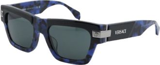 Versace Dark Grey Square Mens Sunglasses VE4464F 545887 55