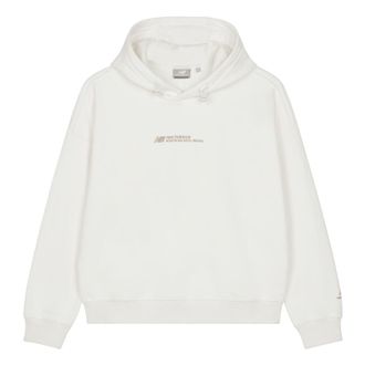 New Balance (WMNS) New Balance Lifestyle Casual Hoodie Asia Sizing White 5CD37302-IV