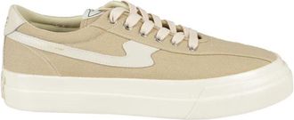 Stepney Workers Club Strike Sneakers - Heren - Sneakers - Beige - 40 EU - Katoen - Schoenen