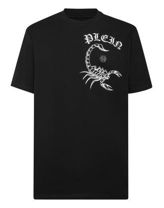 Philipp Plein T-shirt Round Neck SS Scorpion