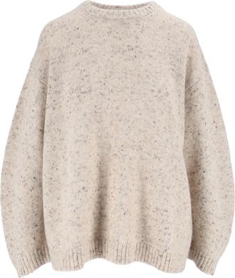 Fabiana Filippi Lurex Crewneck Knit Sweater
