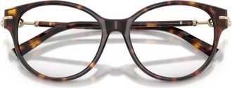 Tiffany & Co. Glasses, unisex, Brown, Size: 55 MM Tf2289 Optical Frame