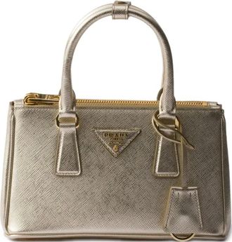 Prada Borsa tote Galleria mini - Oro
