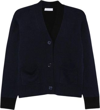 Majestic Filatures C&aacute;rdigan con cuello en V - Knitwear - Mujer - Azul - S