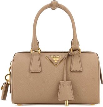 Prada Cappuccino Leather Handbag