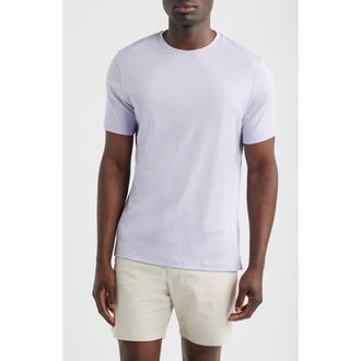 Robert Barakett Georgia Pima Cotton T-Shirt in Misty Lilac at Nordstrom, Size Xxx-Large