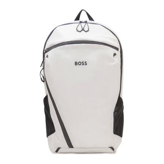HUGO BOSS Hugo, Backpacks, male, White, Size: ONE SIZE Stenson Backpack