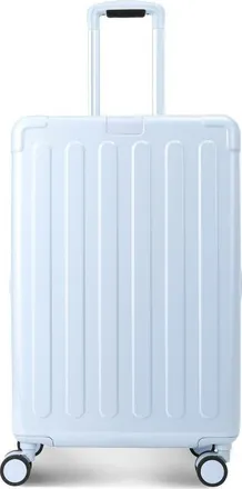 Hedgren Nostos Glossy Medium Spinner Suitcase in Aither Blue at Nordstrom