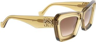 Loewe Accessoires, unisex, Geel, ONE Size, Stijlvolle zonnebril voor zonnige dagen