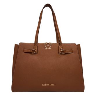 Love Moschino Tote Bags, female, Brown, Size: ONE SIZE LM Tote Bag