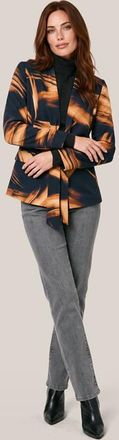 Mart Visser Hannah Print Blazer Zwart / Goud