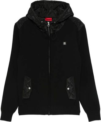 HUGO BOSS Giacca con cappuccio - Nero