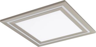 Lucande L&aacute;mpara De Techo Led leicy En Gris Metal - Lucande