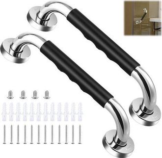 OEM Barra De Apoyo Para Ba&ntilde;era De 2 Piezas, Barra De Apoyo Antideslizante Para Ba&ntilde;o De 33 Cm, Barra De Apoyo Para Ducha De Acero Inoxidable Montada En La 
