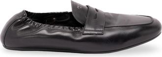 Prada Shuffle Antiqued Leather Loafers