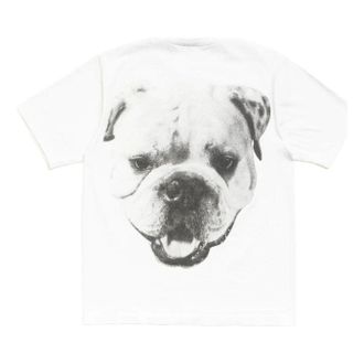 St&uuml;ssy Big Dog Stone Washed T-Shirt White 1905211-WHIT