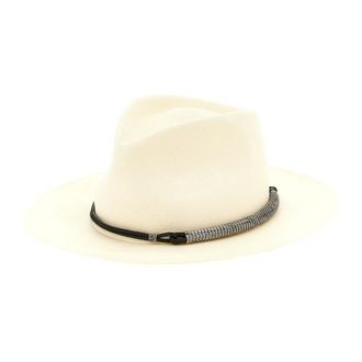 Brunello Cucinelli Monili Raffia Fedora