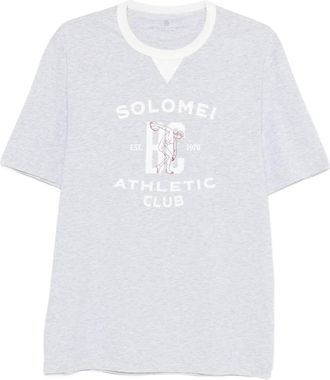 Brunello Cucinelli crew-neck T-shirt - Grijs