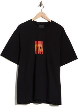 Rta Colin Graphic T-Shirt in Black Paradise Flame at Nordstrom Rack, Size Xxx-Large